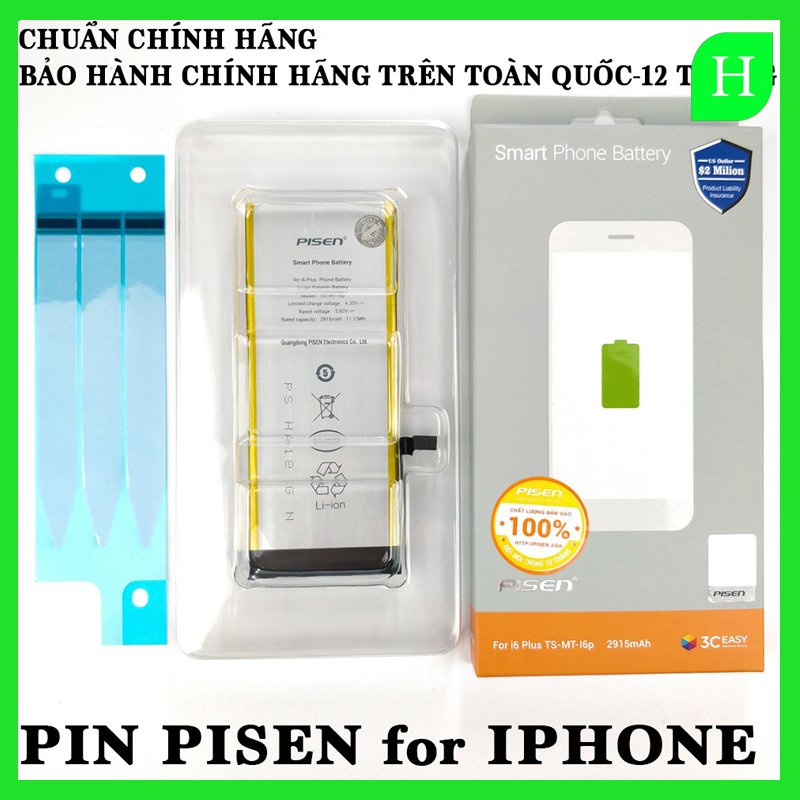 Pin Pisen Chính Hãng - Bảo Hành Toàn Quốc.