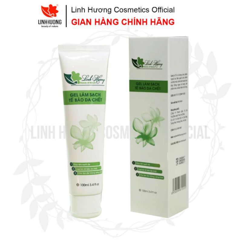 Gel làm sạch tế bào chết Linh Hương( Hàng chính hãng)