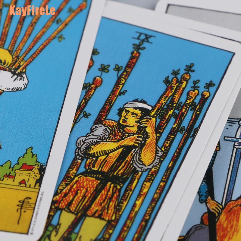 1 Hộp 78 Lá Bài Tarot Ma Thuật Thẻ