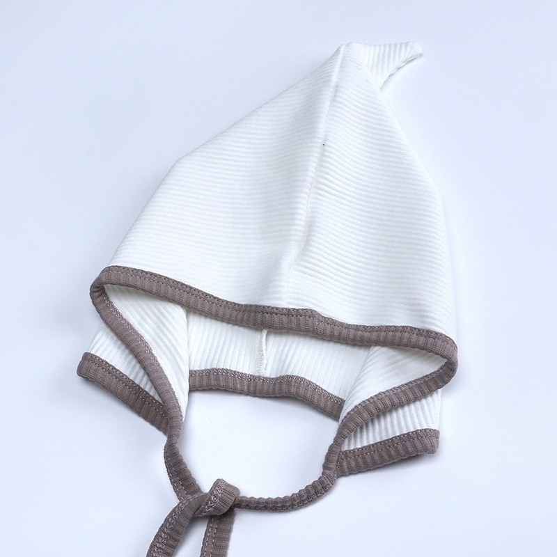 Bộ Áo Liền Quần Cotton Ngắn Tay + Mũ Thời Trang Hàn Quốc Cho Bé Sơ Sinh