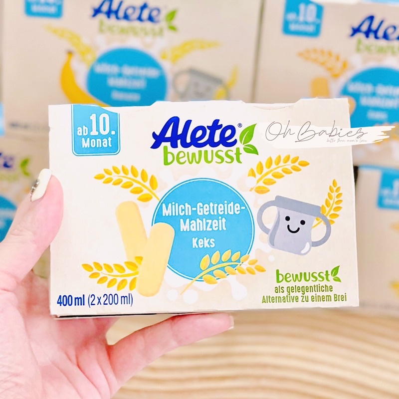 Sữa nước Alete Đức - cho bé từ 10m+ tăng cân 200ml - Hàng air date mới nhất [OH BABIES]