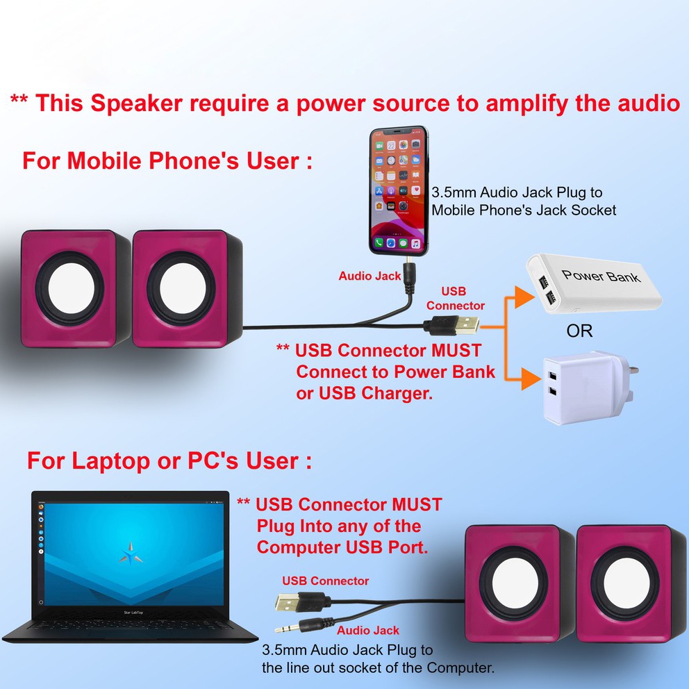 Loa Chơi Game HiFi Loa Máy Tính Có Điều Chỉnh Âm Lượng Loa USB Có Dây 3D Loa Chơi Game Loa HiFi Cổng Loa Siêu Trầm
