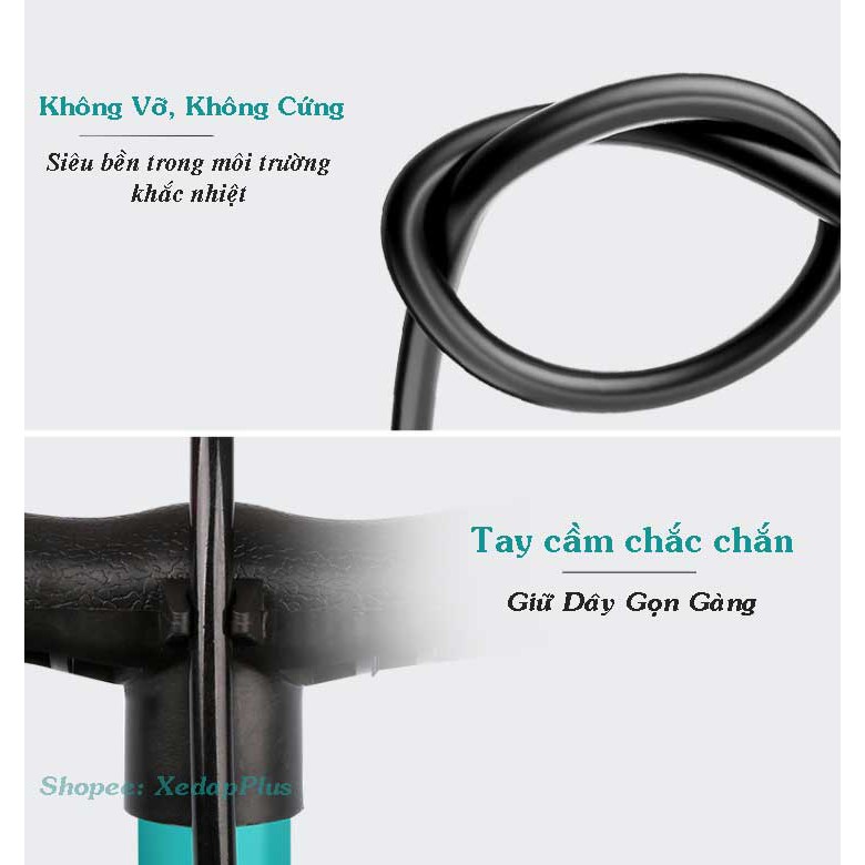 Bơm Xe Đạp, Xe Máy, Trái Banh, Bóng Bay Hợp Kim Nhôm Áp Suất Cao 160 PSI Có Đồng Hồ Thương Hiệu West Biking- Xe Đạp Plus