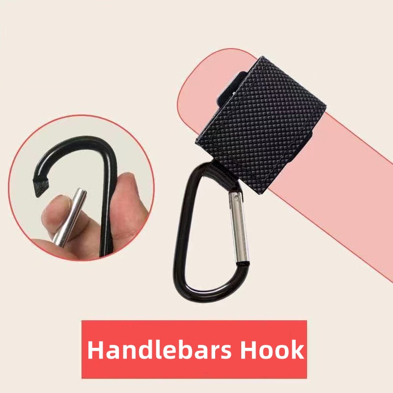 Móc Treo Đồ Đa Năng Bằng Hợp Kim Nhôm Gắn Tay Lái Xe Đạp