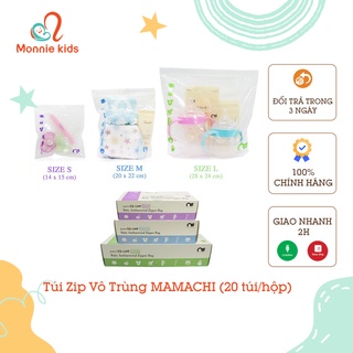 Túi Zip Vô Trùng MAMACHI, túi trữ sữa Hàn Quốc (20 túi/hộp)
