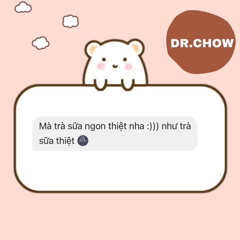 DR.CHOW - MILK TEA DIET