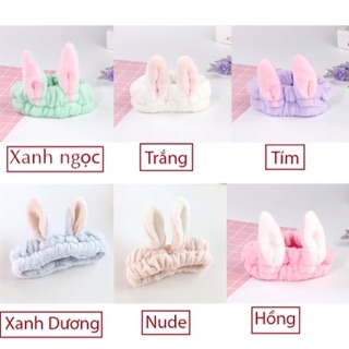 Băng đô cài tóc tai thỏ siêu kute