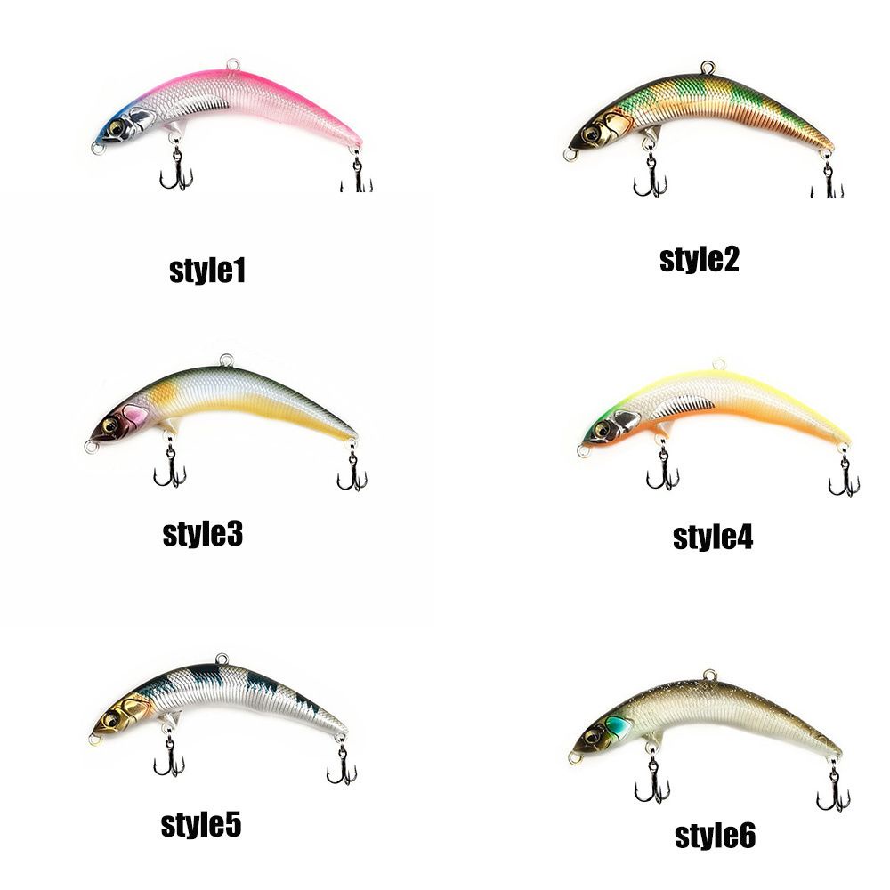 Mồi Câu Cá Nhân Tạo Bằng Nhựa 85mm/6g Có Lưỡi Câu