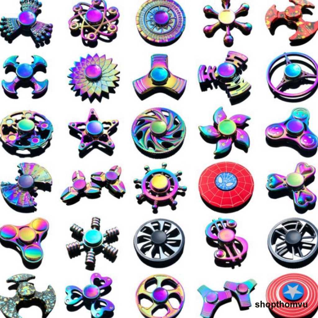 Con Quay Spinner Hợp Kim Nhiều Màu Nhiều Loại