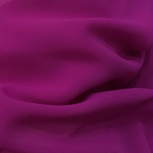 Vải Voan Chiffon Màu Tím Cẩm Khổ 1m5 - Mỏng Rũ Phải Lót, Giãn Nhẹ - May Áo Dài, Đầm, Làm Vải Lót