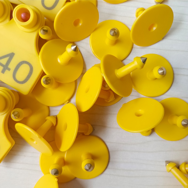 Thẻ Tai Heo, Sẵn Số 001-100 Thẻ Đeo Tai Bằng Nhựa Với Dễ Dàng Sử Dụng  Cho Gia Súc Lợn