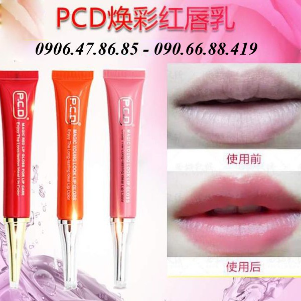 Dưỡng môi Pcd kích màu Môi sau Phun Xăm