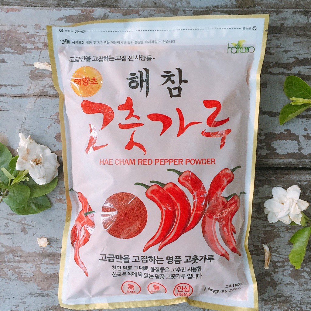 ỚT BỘT HÀN QUỐC HARARO GÓI 1KG