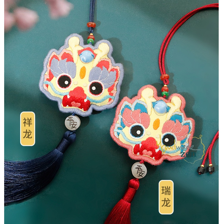 Bộ kit Nguyên Liệu Tự bạn Thêu Túi Thơm Hổ 2022 Omamori May Mắn Bình An - Quà Tặng Handmade DIY - Mie Shop