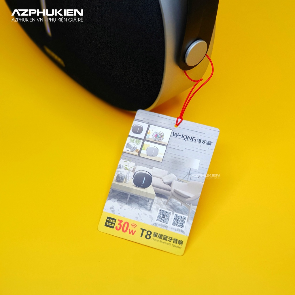 Loa blutooth xách tay W-King T8 công suất 30w X-Bass - Hàng chính hãng bảo hành 12 tháng