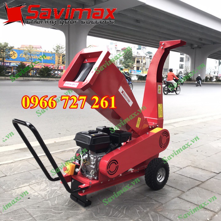 Máy băm cành cây , lá cây, máy băm mùn cưa di động Savimax - Savi MT70