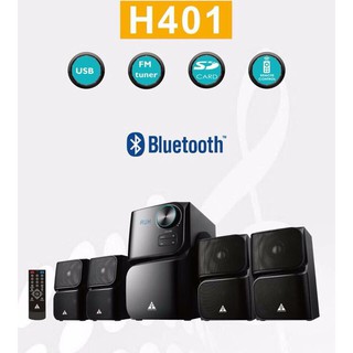 Loa bluetooth golden field h401/4.1 ch - bh 12 tháng