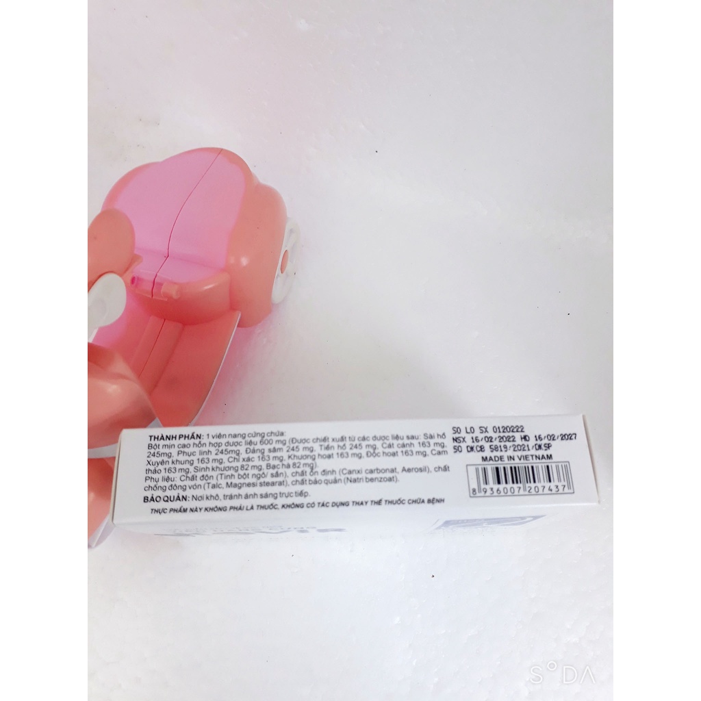 Viên uống KOVIR - Dược phẩm Sao Thái Dương, hỗ trợ tăng đề kháng, giảm ho, hắt hơi, sổ mũi, mệt mỏi, đau họng