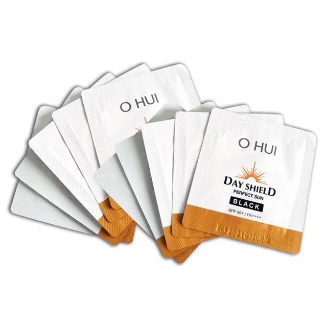 Gói kem chống nắng OHUI Day Shield Perfect Sun Black 1ml | Thế Giới Skin Care