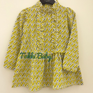 [SALE KHÔNG ĐỔI TRẢ] Áo váy thô linen phong cách Hàn cho bé