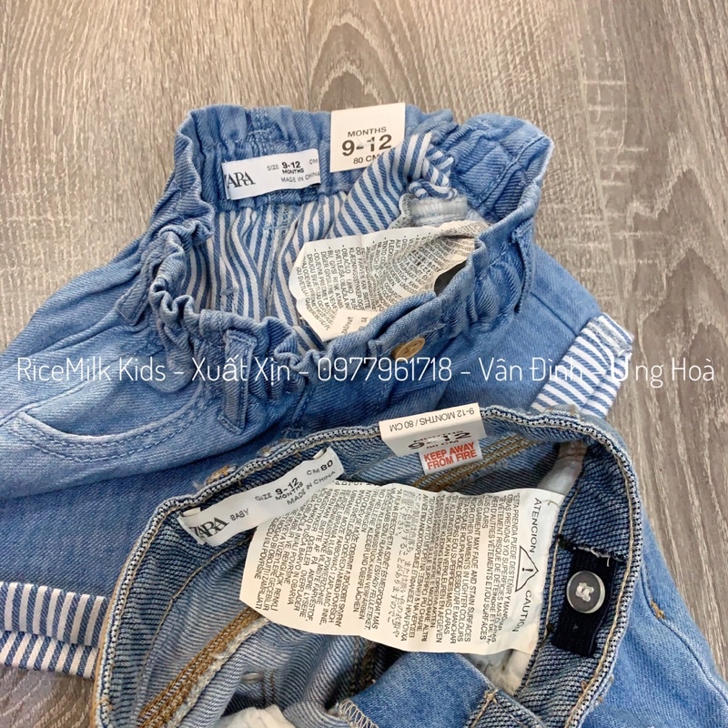 Quần short Zara xuất dư xịn 3 màu