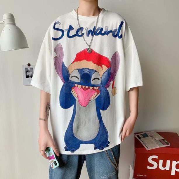 Áo Thun Cộc Tay Nam Nữ Unisex Form Rộng, Áo Phông Cộc Tay In Hinh Sticks Cá Tính, Hàng Có Sẵn | BigBuy360 - bigbuy360.vn