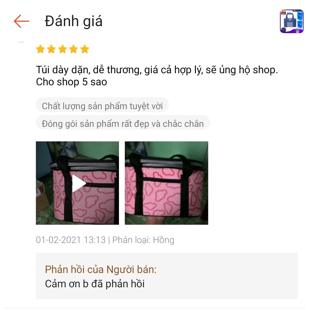 [GIỮ LẠNH 15 TIẾNG] Túi đá khô Nanashop bảo quản giữ nhiệt sữa mẹ Made in Việt Nam công nghệ Mỹ siêu bền