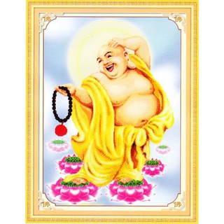 Tranh Thêu Chữ Thập 3D Pháp Vương Di Lặc Tôn Phật A1083 (KHÁCH TỰ THÊU) KT:49X64CM