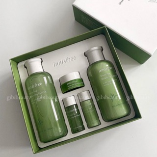 Bộ dưỡng da trà xanh INNISFREE green tea balancing set