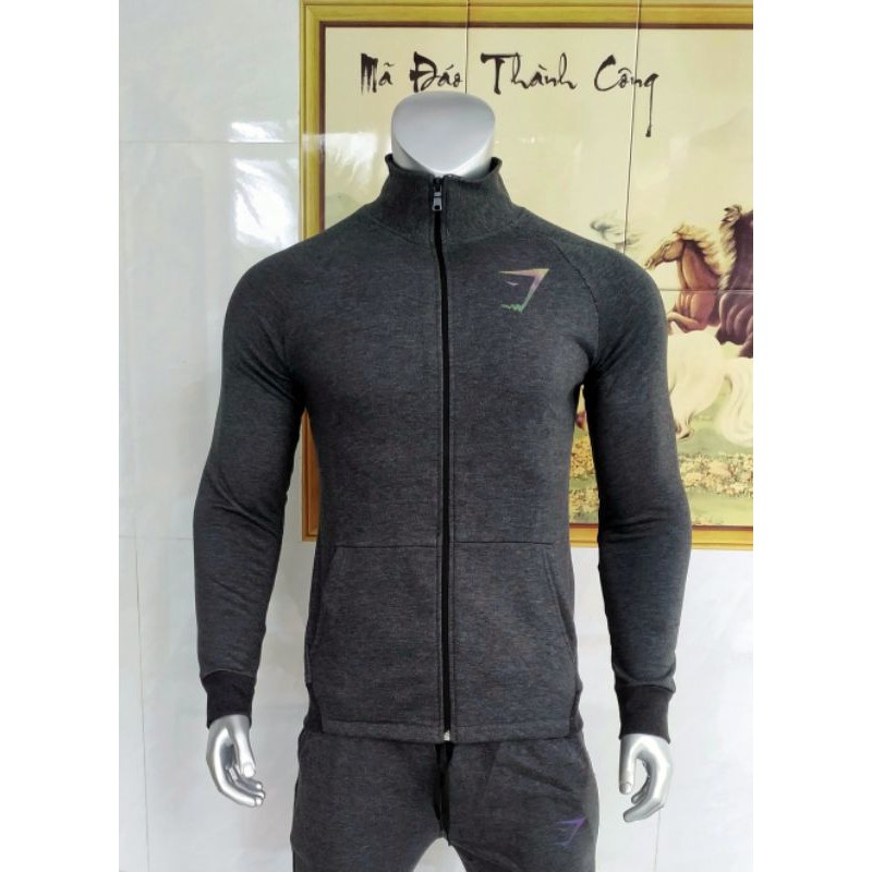 Áo Khoác Gymshark Compound Vải Nhập Khẩu Cao Cấp - Áo Hoodie Gymshark Thể Thao