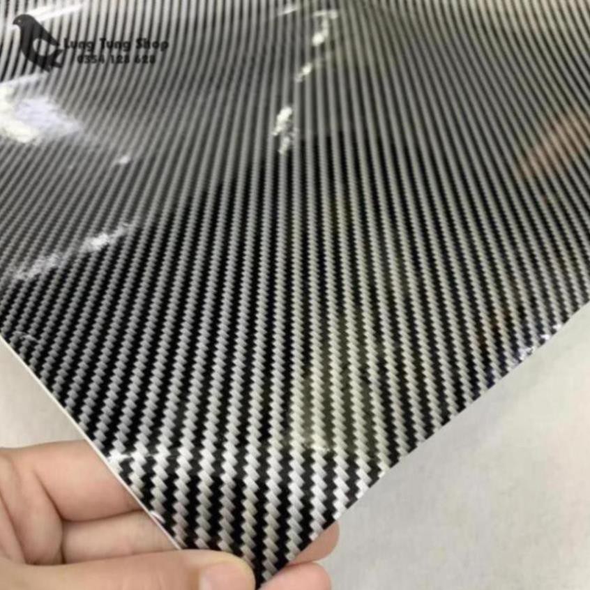 Decal carbon dán xe , điện thoại , laptop - giấy dán xe vân các bon