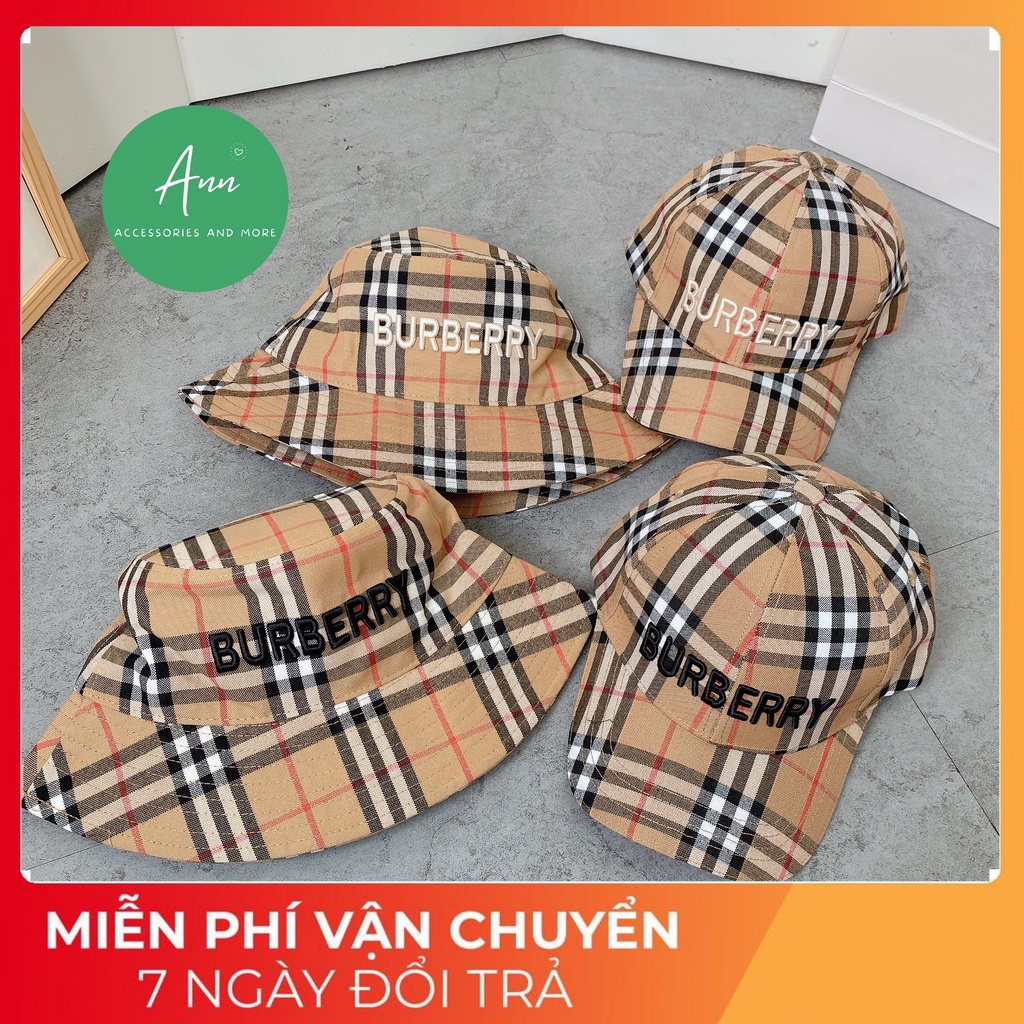 Set mũ BURBERRY hot hit, thiết kế thời trang, màu sắc basic dễ phối đồ, phù hợp cho cả nam và nữ, hàng Quảng Châu