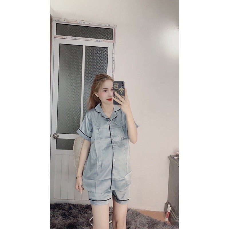 Bộ lụa đùi bầu-sau sinh