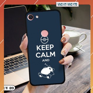 Ốp Vivo V7/ Y75 - lưng nhám viền dẻo ngộ nghĩnh