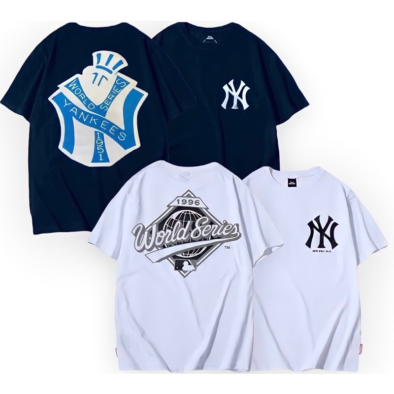 MLB Mới Áo Thun Bóng Chày In Chữ New YORK YANKEES Cho Nam
