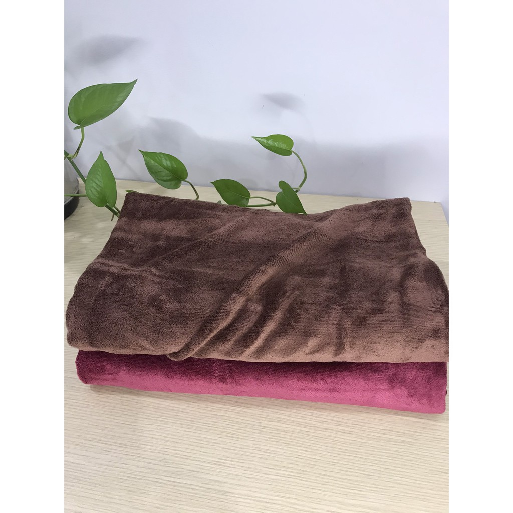 Khăn tắm quấn body spa, khăn tắm đắp body spa masage khổ 140x70 - sợi microfiber siêu mịn