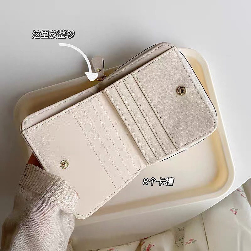 Ví Da Mềm Size Nhỏ Đựng Vừa Túi Rất Tiện Lợi Hàng QC Đẹp