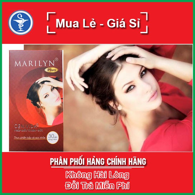 Viên Uống Marilyn Plus - Giúp Cân Bằng Nội Tiết Tố Nữ Hộp 30 Viên
