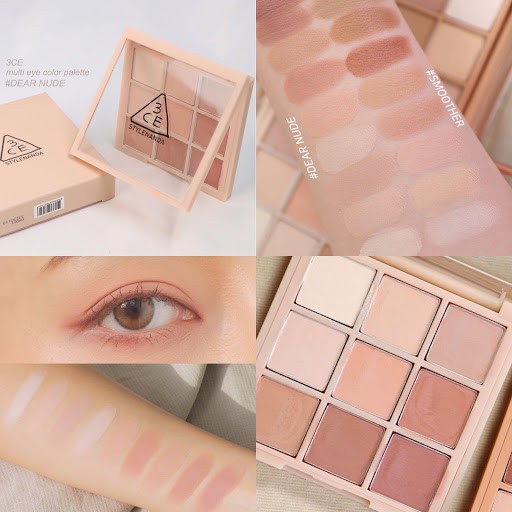 [100% AUTH] Bảng Màu Mắt 9 Ô 3CE Mood Recipe Multi Eye Color Palette 8,1G