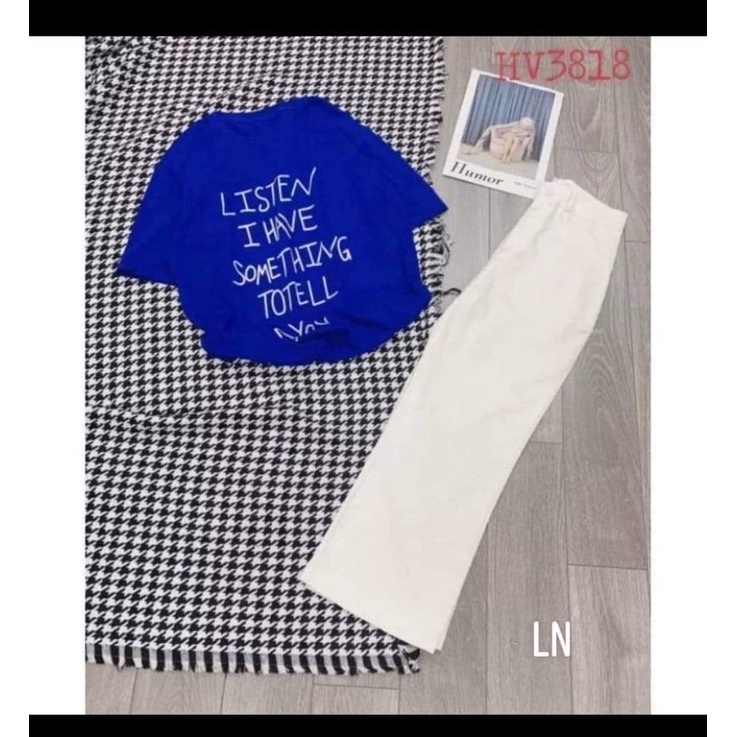 Sét áo listen +quần kaki LN11