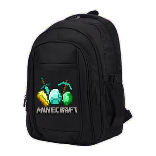 Balo Minecraft thập lục bảo - Balo cho học sinh trung học cao cấp