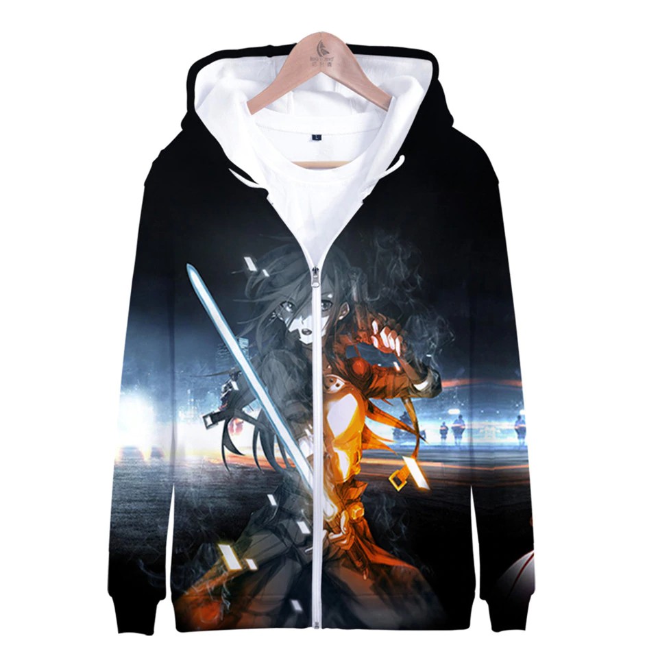 Áo Khoác Hoodie Họa Tiết 3d Sword Art Online Độc Đáo | BigBuy360 - bigbuy360.vn