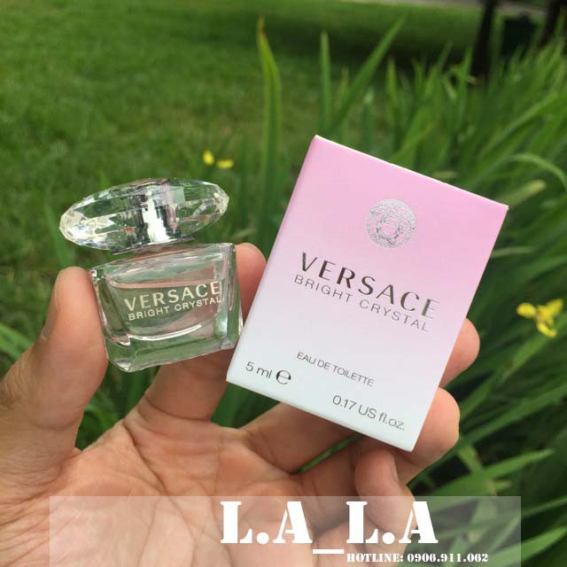 [ Mini ] Nước Hoa Mini nữ chính hãng Versace Bright Crystal 5ml