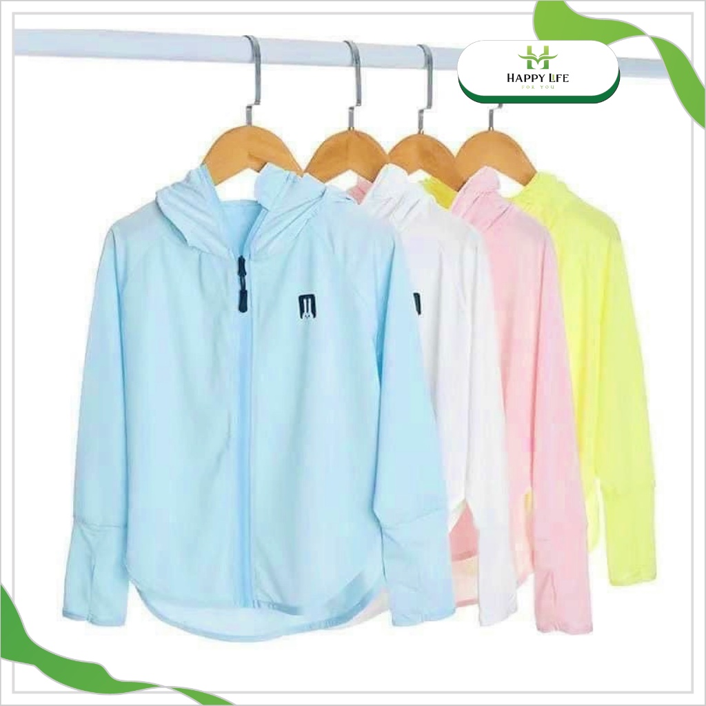 Áo khoác cho bé gái bé trai, áo choàng chống nắng cho bé chống tia UV UPF 50+ thời trang cute - Happy Life 4U