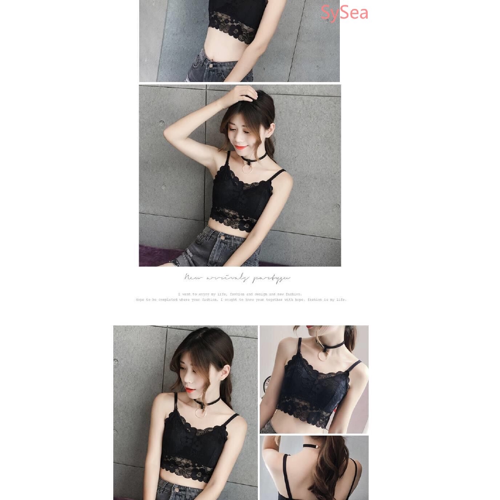 Áo Ngực Ống Phối Ren Gợi Cảm Dành Cho Nữ