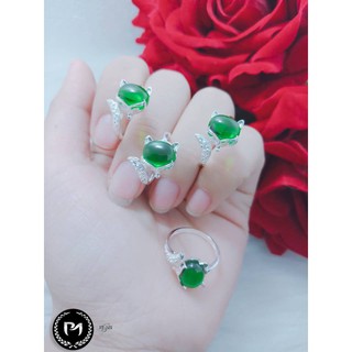 NHẪN HỒ LY PHONG THỦY BẠC TA CAO CẤP