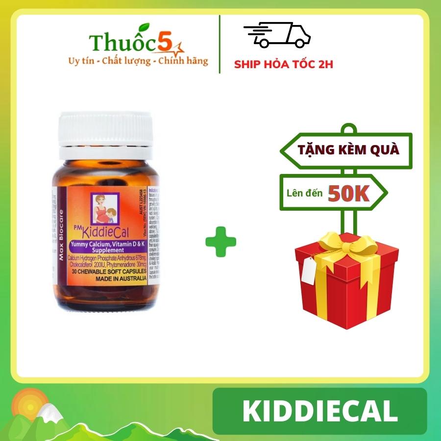 [GIÁ GỐC] Kiddiecal giúp bổ sung canxi, vitamin D hộp 30 viên