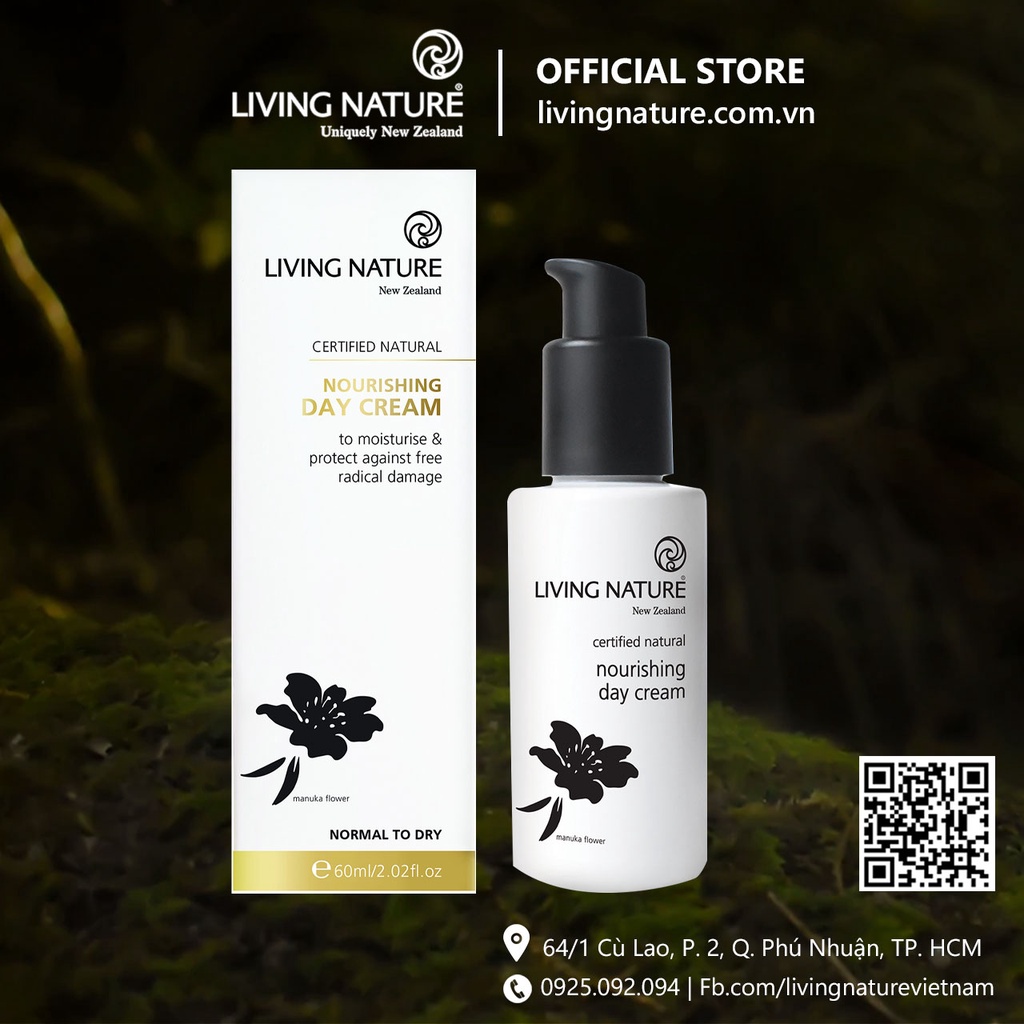 Kem dưỡng ngày Nourishing Day Cream Living Nature 60ml