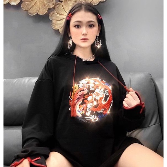 THE FANCE | Áo có nón LONG PHỤNG HOODIE