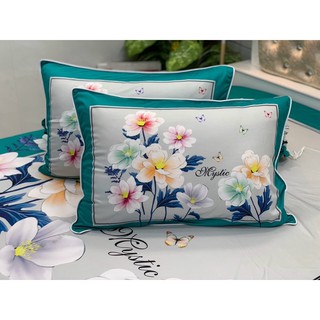 Drap thun lạnh 5D cao cấp mẫu hoa